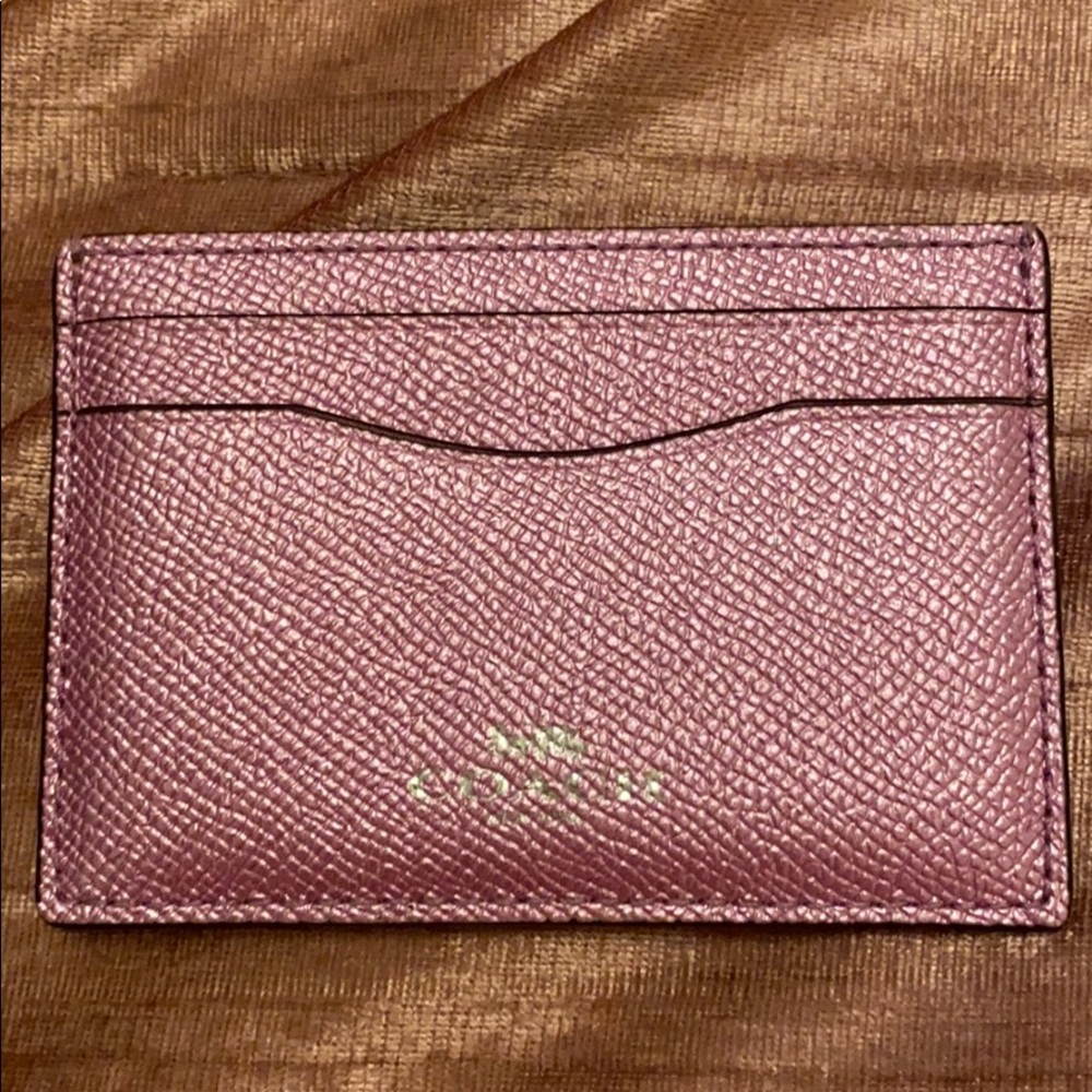 Coach card holder
